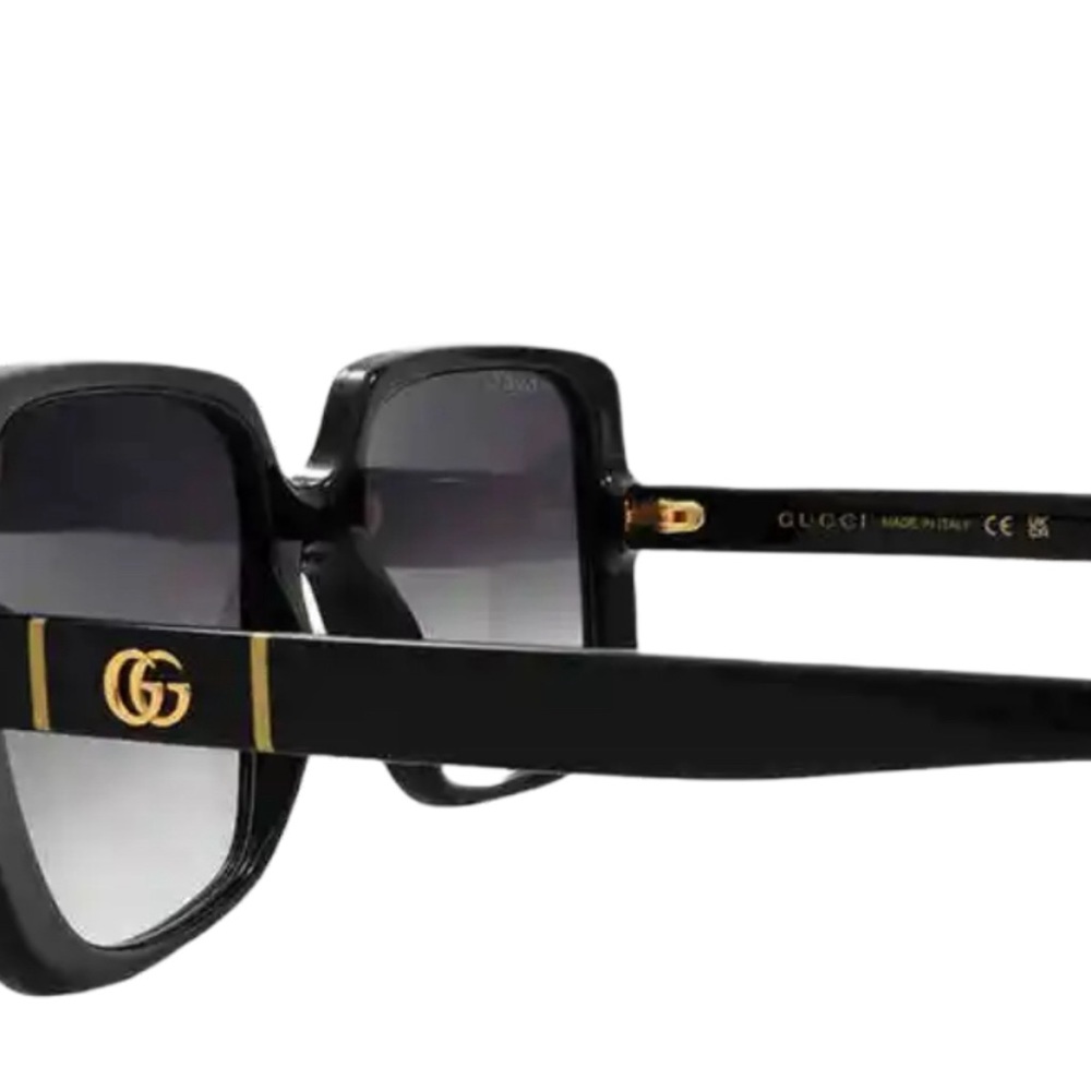 oversized black Gucci square sunglasses | authentic - Picture 5 of 9